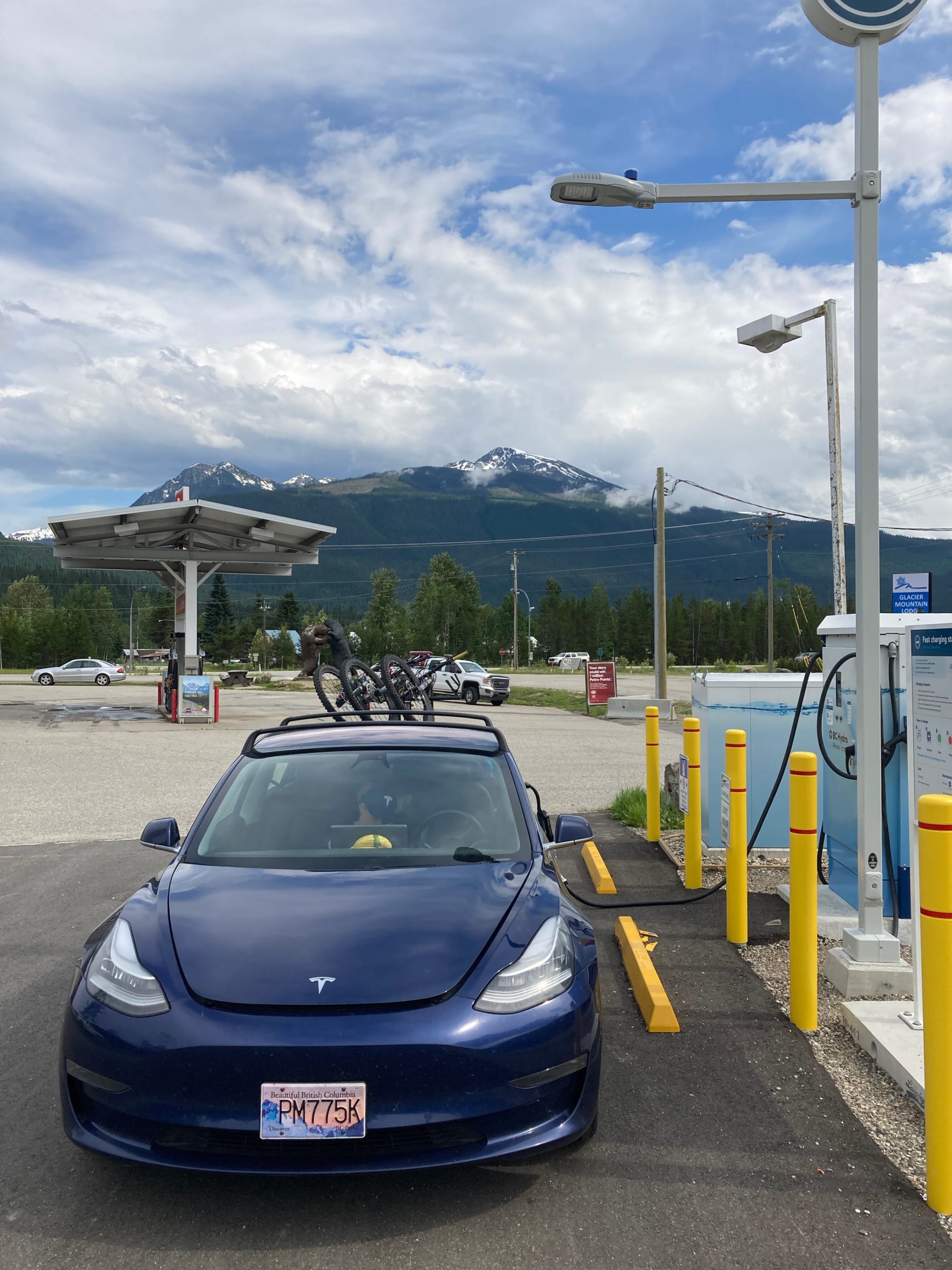 model 3 roof rack bike