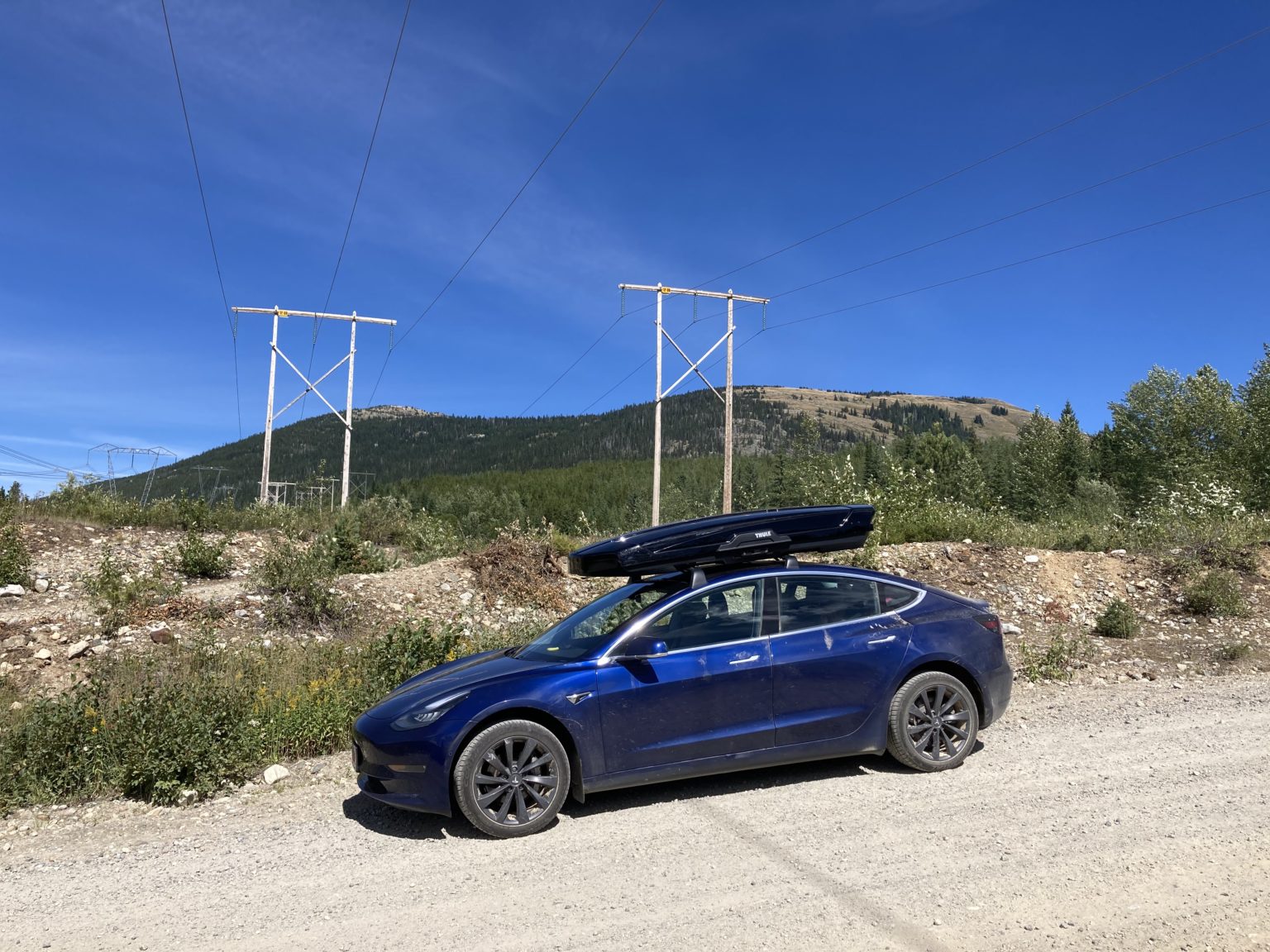 model 3 roof rack bike